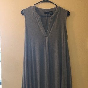 Adrienne Vittadini grey dress